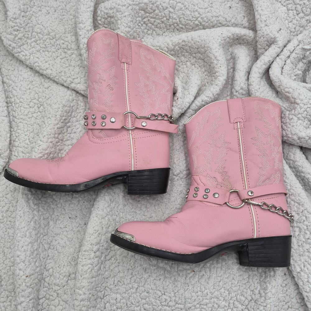 Durango Kids' Pink Rhinestone Western Boot size 2.5D